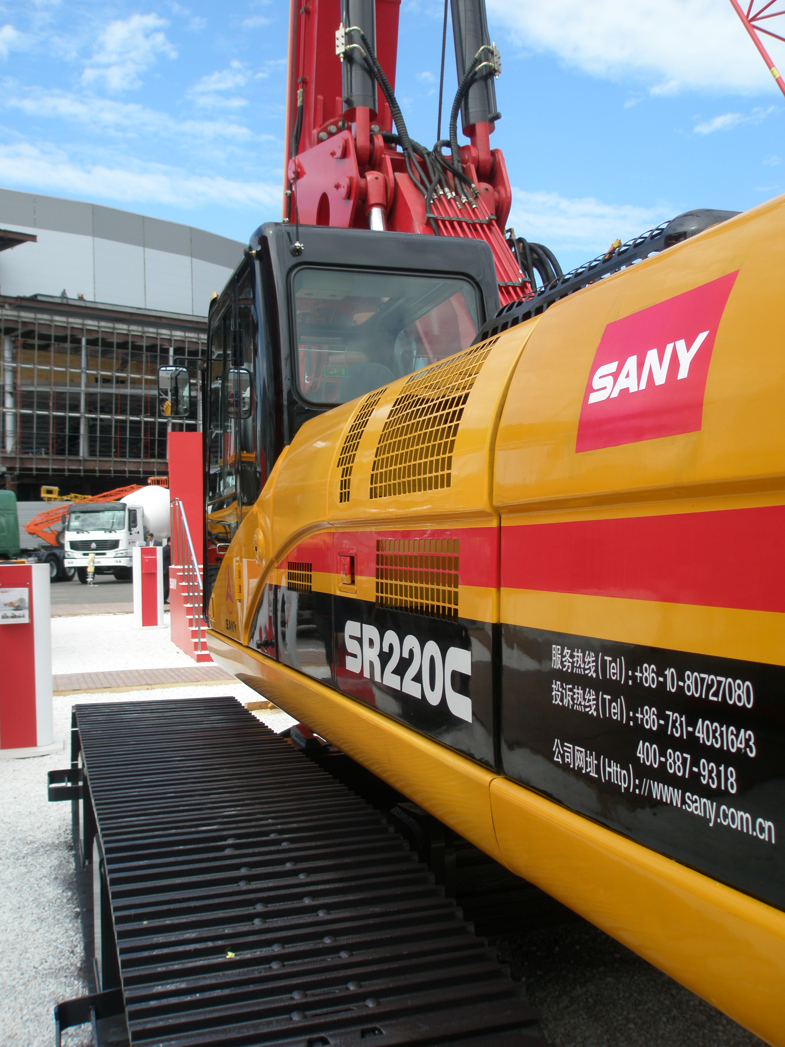 Sany SR220 буровая установка