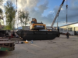Понтонный экскаватор SDLG E6210 (LGCE E6210)